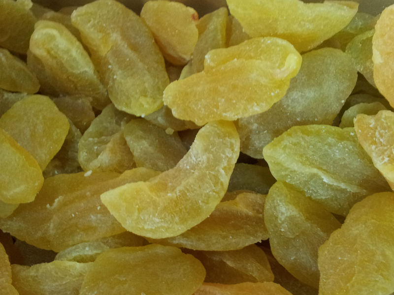 Pêssego Desidratado Glacelado